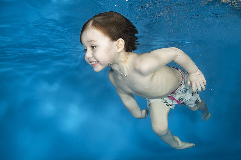 Swimming lessons for babies